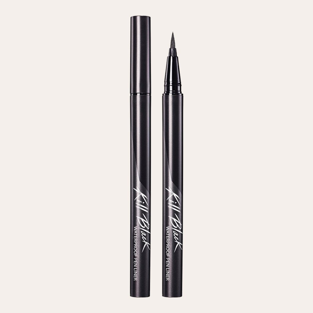 best K-Beauty Products Clio – Waterproof Pen Liner Kill Black Original (#001 Black)