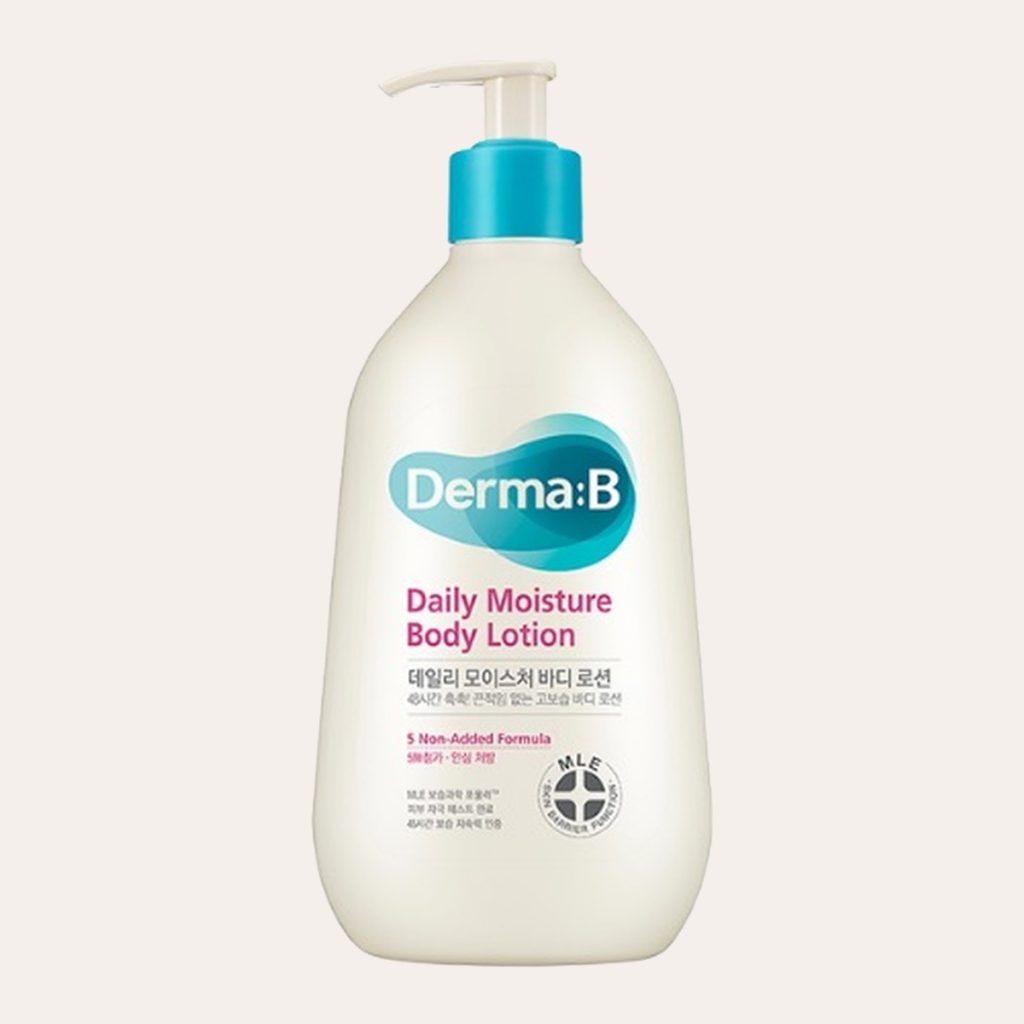 best K-Beauty Products DermaB – Daily Moisture Body Lotion