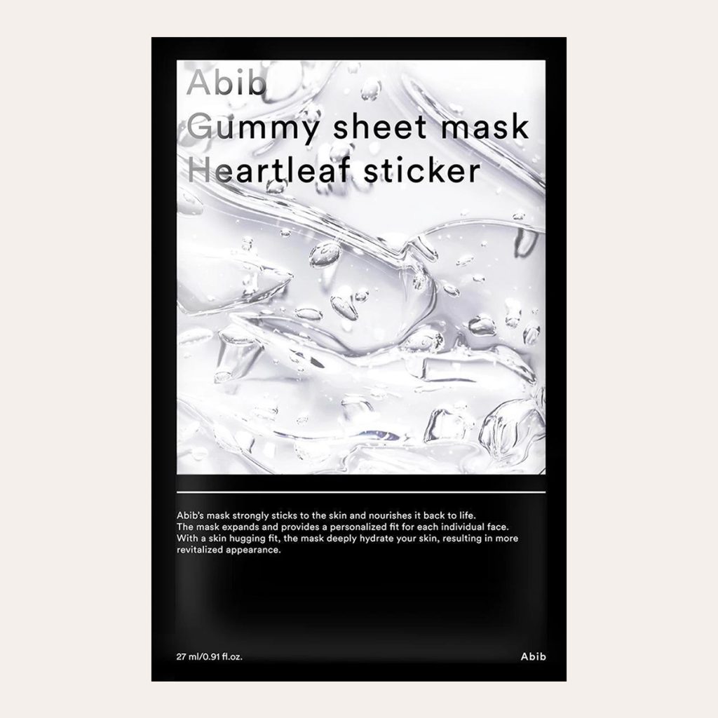 Abib – Gummy Sheet Mask Heartleaf Sticker