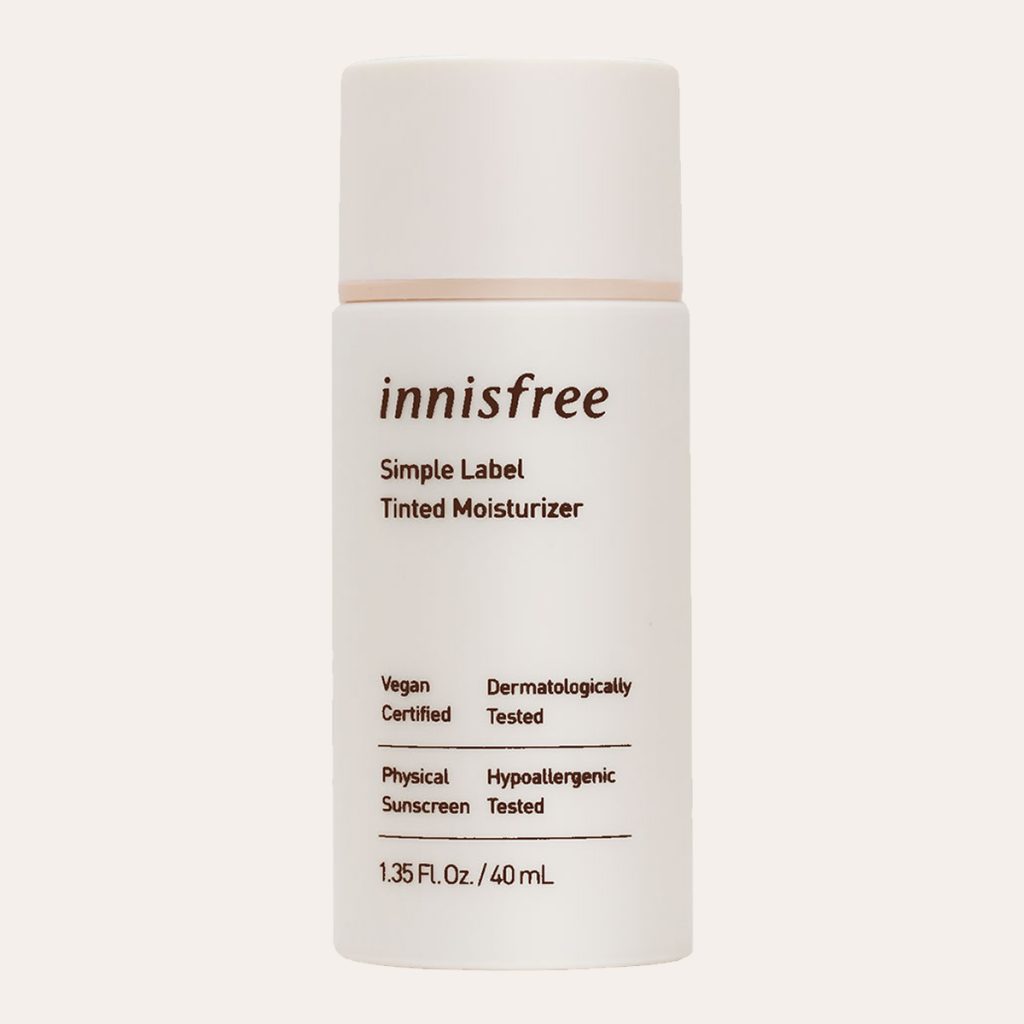 Innisfree – Simple Label Tinted Moisturizer SPF50+/PA+++