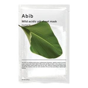 Abib - Mild Acidic Ph Sheet Mask Heartleaf Fit