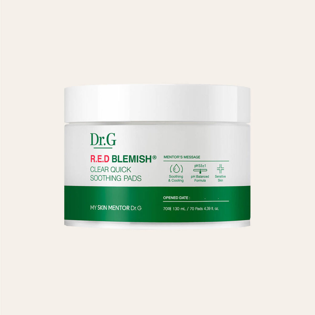 Dr. G – R.E.D Blemish Clear Soothing Pads