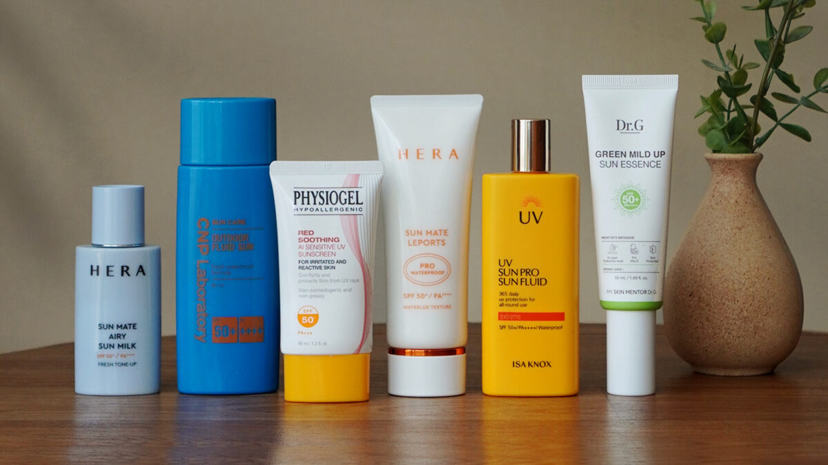 Best Korean Sunscreens For All Skin Types