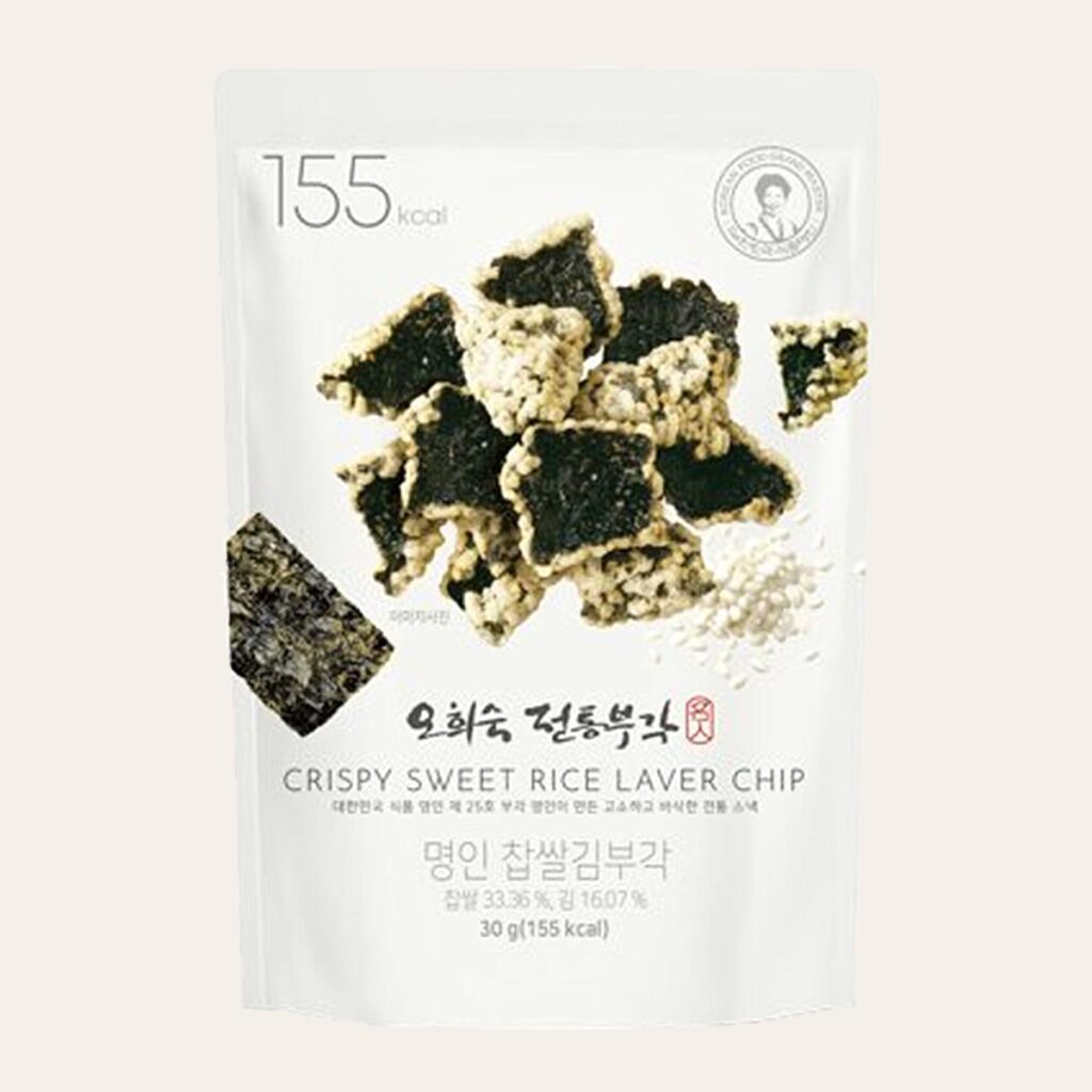 Oh Hee Sook Master of Traditional Crisps - Rice Laver Chip