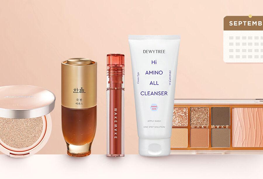 Top-selling Korean Beauty products in September 2021 in South Korea