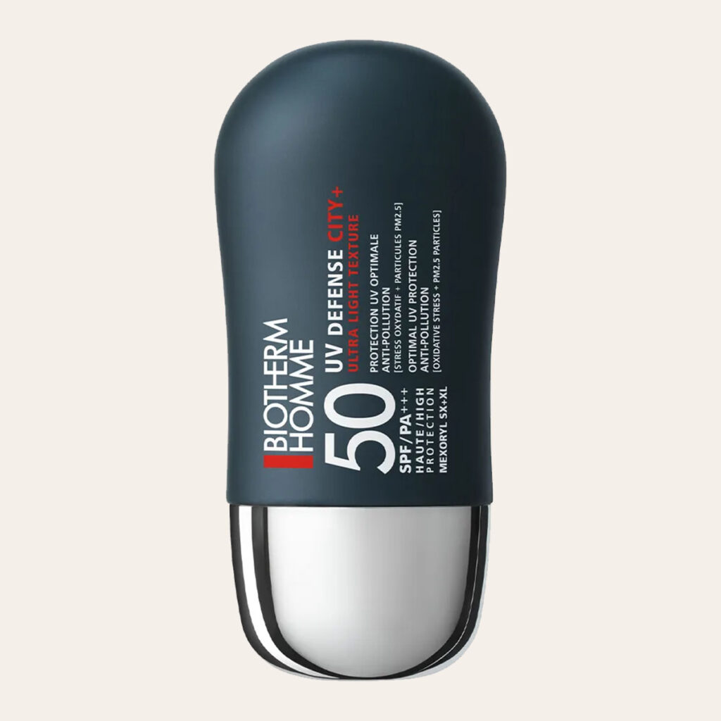 Biotherm Homme – UV Defense City Plus Ultra Light Texture SPF50/PA+++