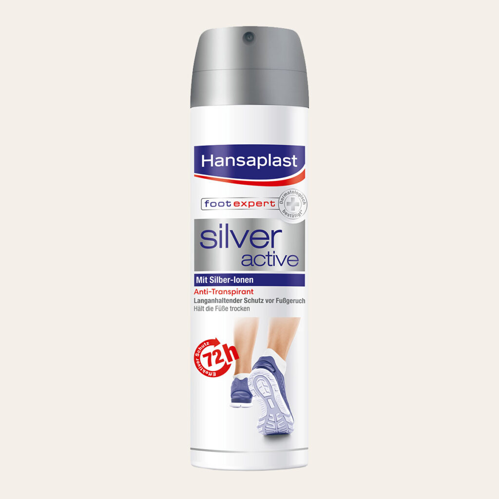 Hansaplast – Silver Active Anti-Transpirant Foot Spray