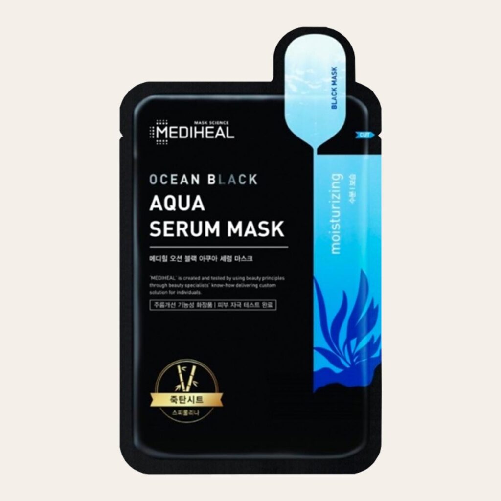Mediheal - Ocean Black Aqua Serum Mask
