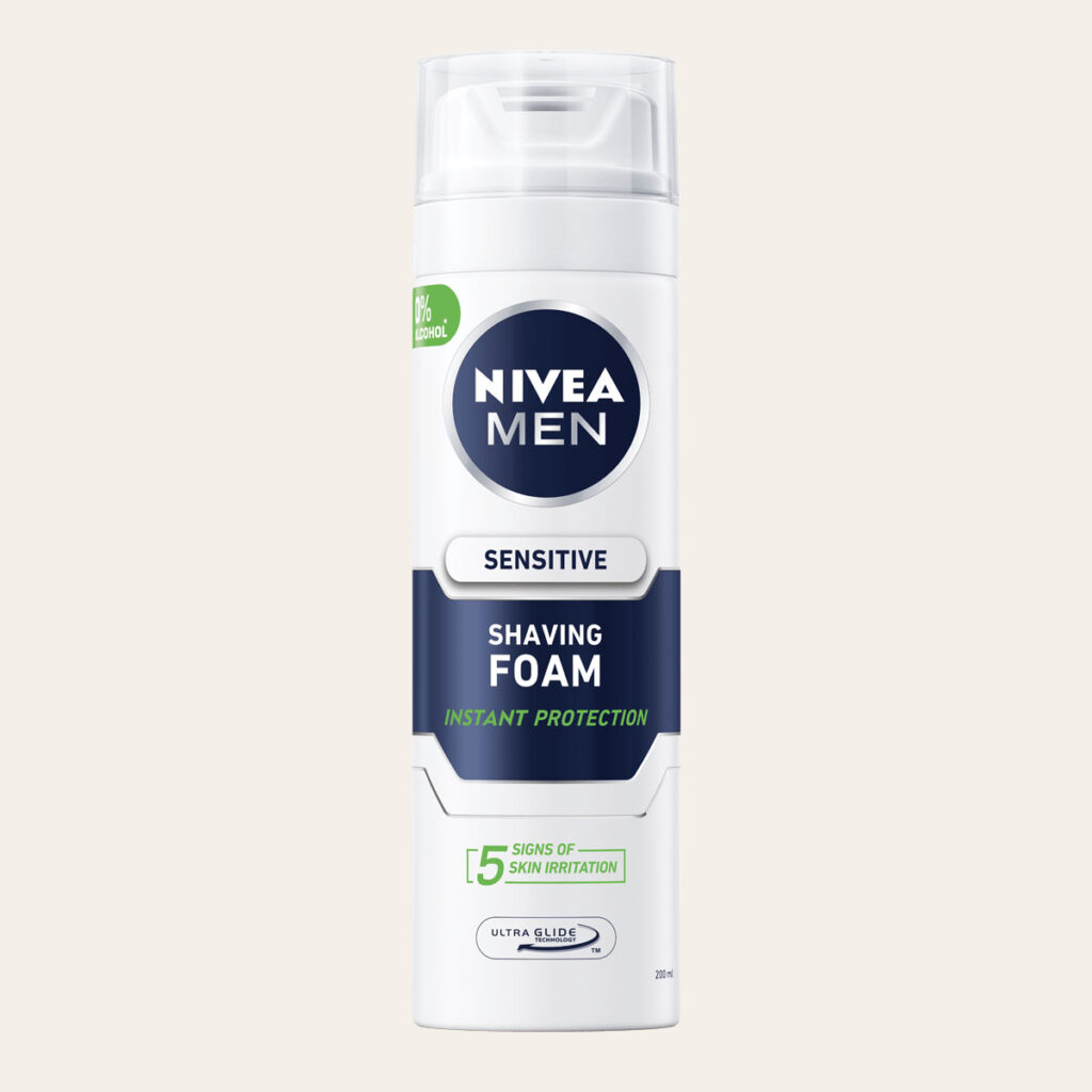 Nivea Men – Sensitive Shaving Foam