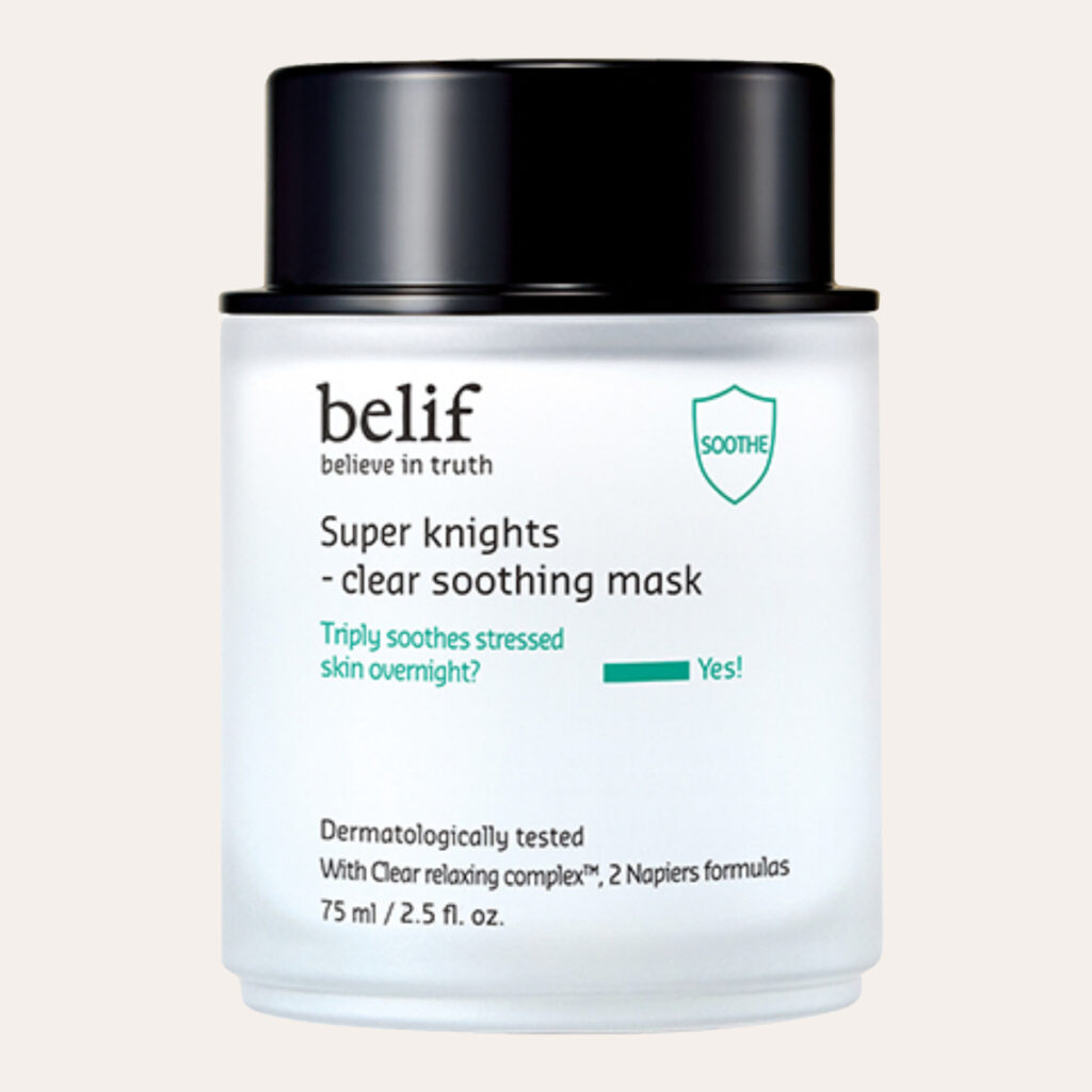 Belif - Super Knights - Clear Soothing Mask