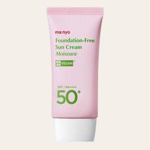 Manyo – Foundation-Free Sun Cream Moisture SPF50+/PA++++