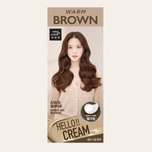 Mise-En-Scène – Hello!! Cream Hair Colour [#6WB Warm Brown]