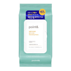 Point& – Deep Clean All-in-One Cleansing Tissue