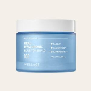 Wellage – Real Hyaluronic Blue 100 Toner Pad
