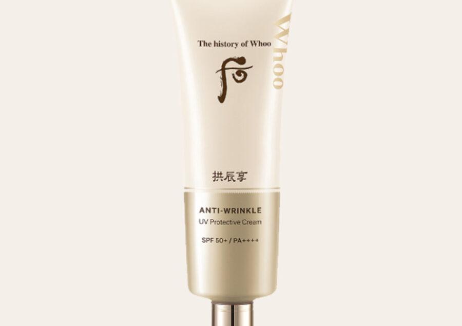 The History of Whoo – Gongjinhyang Anti-Wrinkle UV Protection Cream SPF50+/PA++++