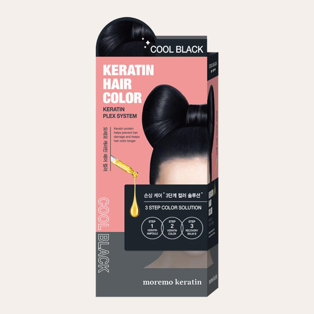 Moremo – Keratin Hair Colour [#Cool Black]