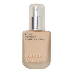 Etude – Double Lasting Vegan Cover Foundation SPF32/PA++