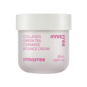 Innisfree – Collagen Green Tea Ceramide Bounce Cream