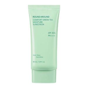 Round A’Round – Comfort Green Tea Calming Sunscreen SPF50+/PA++++