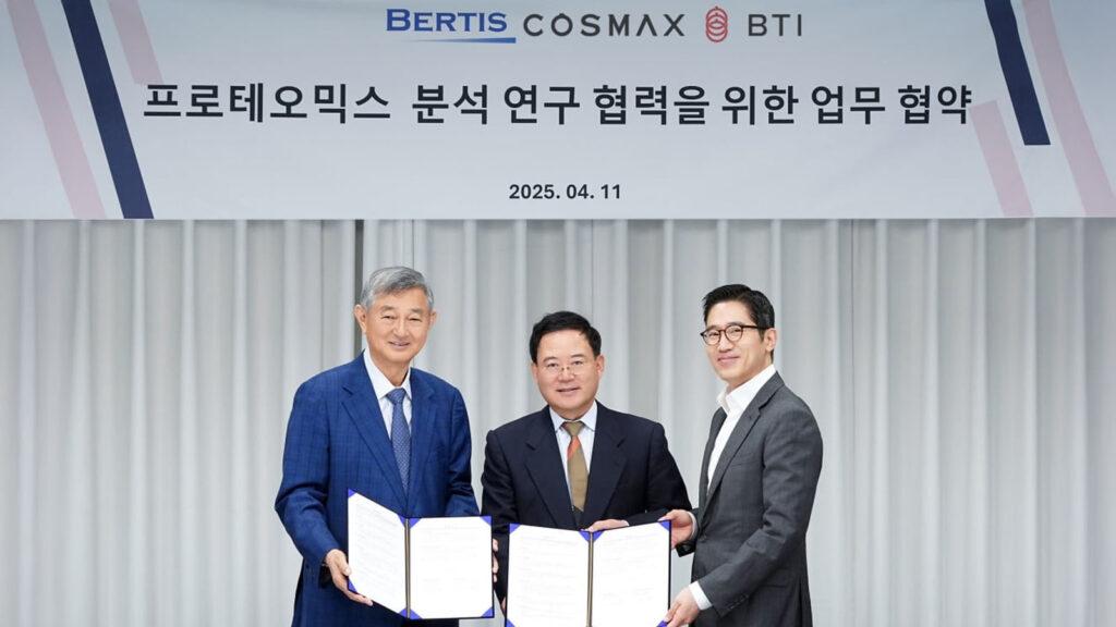 Cosmax and Bertis join forces to redefine anti-aging skincare with skin proteome cosmetics