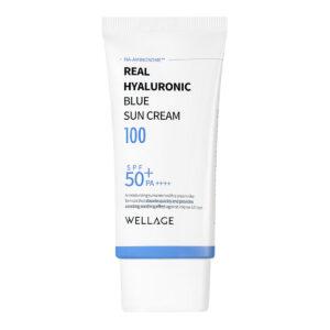 Wellage - Real Hyaluronic Blue Sun Cream SPF50/PA++++
