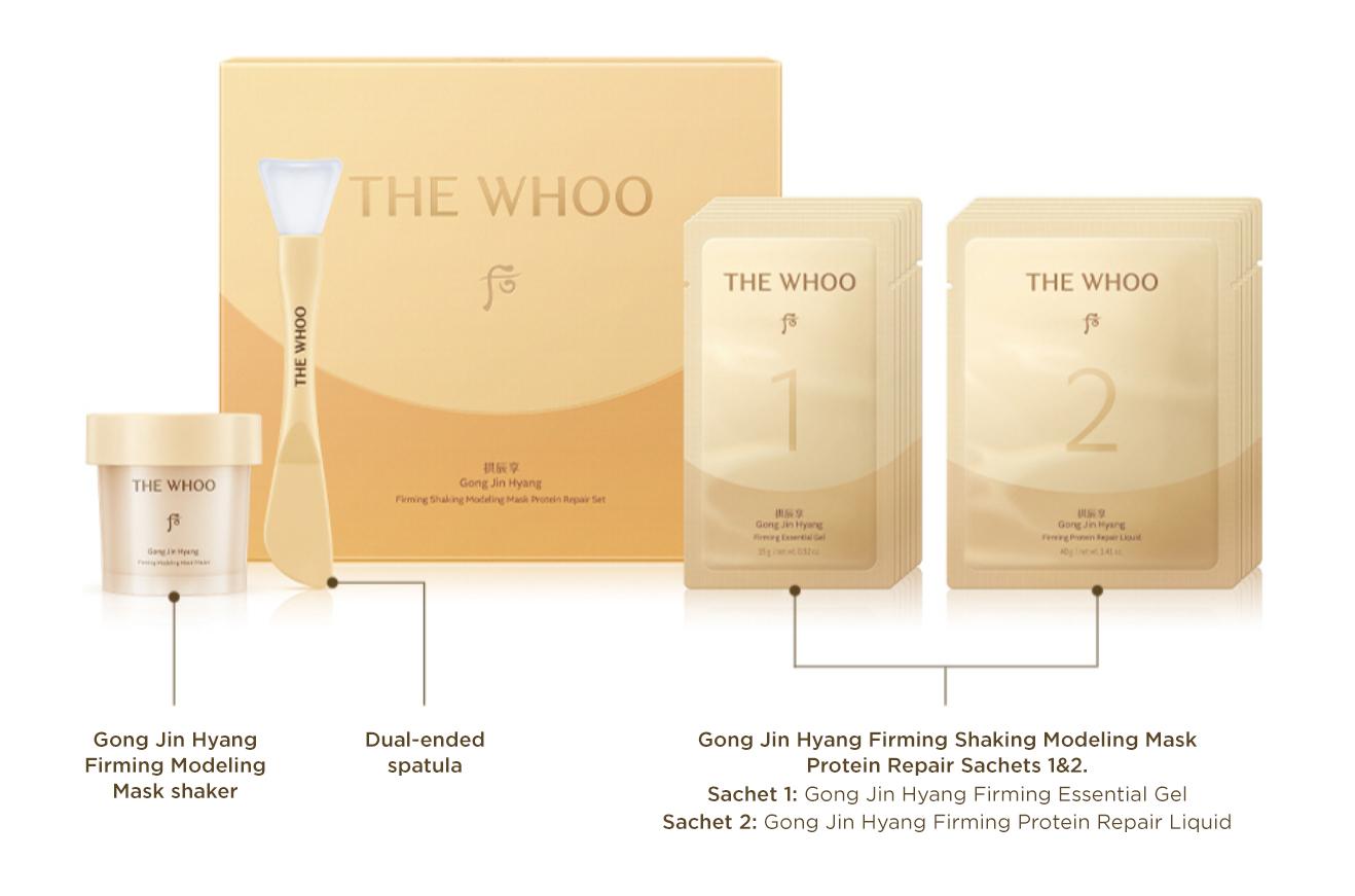 The History of Whoo - Gong Jin Hyang Firming Shaking Modeling Mask Protein Repair