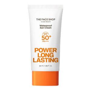 The Face Shop - Power Long Lasting Waterproof Sun Cream SP50+/PA++++