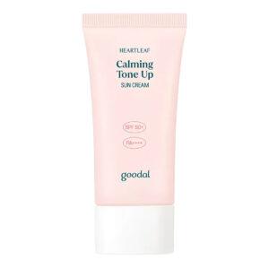 Goodal - Heartleaf Calming Tone Up Sun Cream SPF50+/PA++++