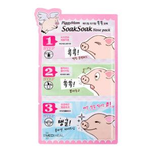 Mediheal - PiggyMom Soak Soak Nose Pack
